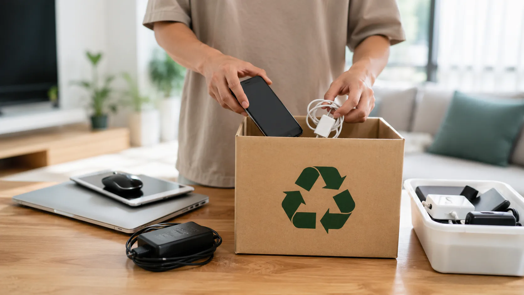 ภาพประกอบ วิธีจัดการขยะอิเล็กทรอนิกส์ (E-Waste) อย่างถูกวิธี: ข้อควรรู้เพื่อลดมลพิษในครัวเรือน